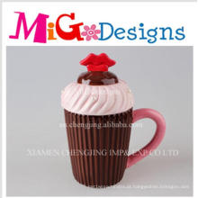 Caneca personalizada Grande design do cupcake do presente com caneca personalizada